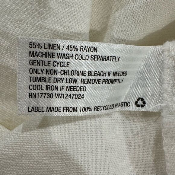 American Eagle linen rayon blend dress sz XL - Picture 8 of 8